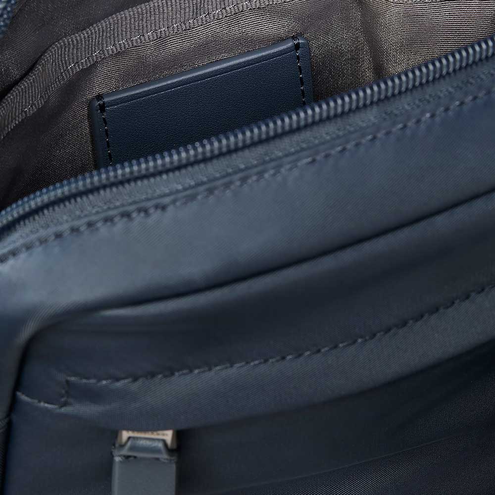 Nylon Reporter Bag - Blue