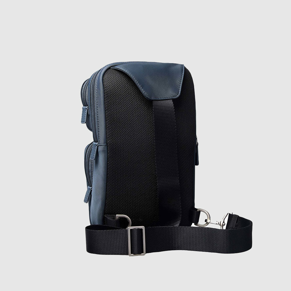 Nylon Sling Bag - Blue