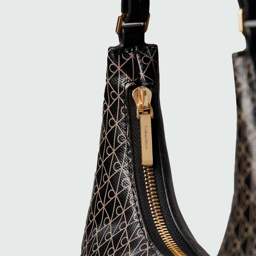 Aop Shoulder Bag - Black