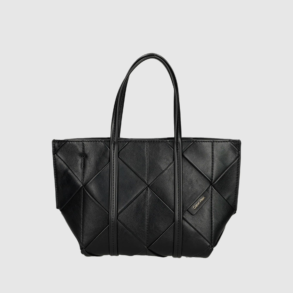 Mini Tote Crossbody Bag - Black
