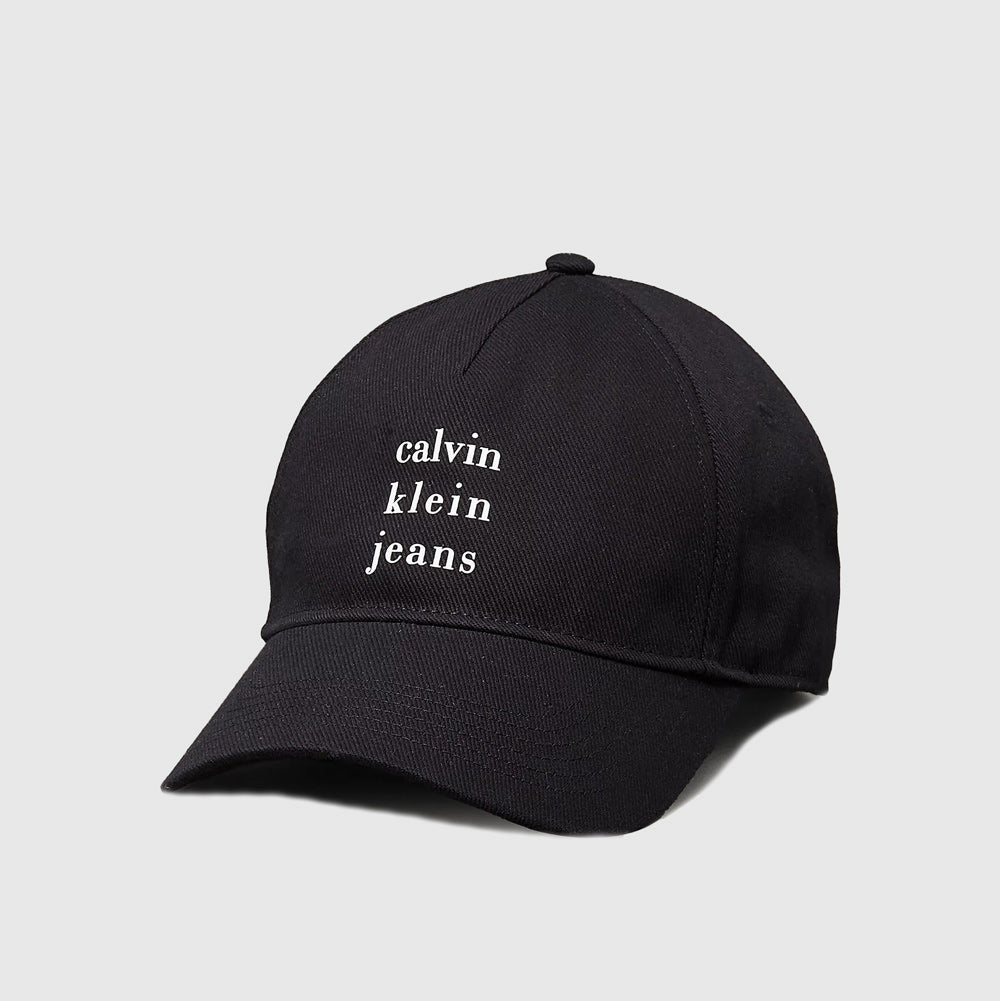 Seasonal Printed  Cap - Black