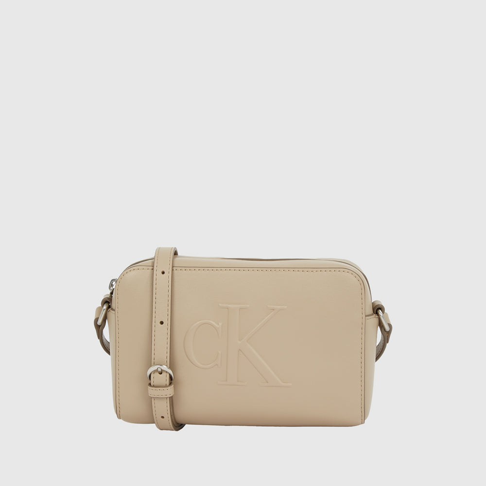 Calvin Klein Sculpted Camera Bag - Beige |ThirdBaseUrban