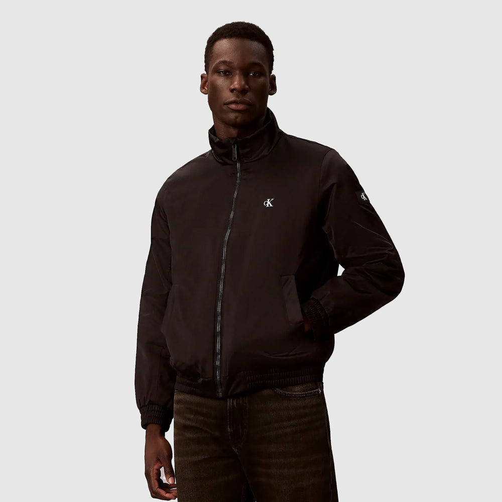 Calvin Klein Padded Harrington Jacket - Black |ThirdBaseUrban