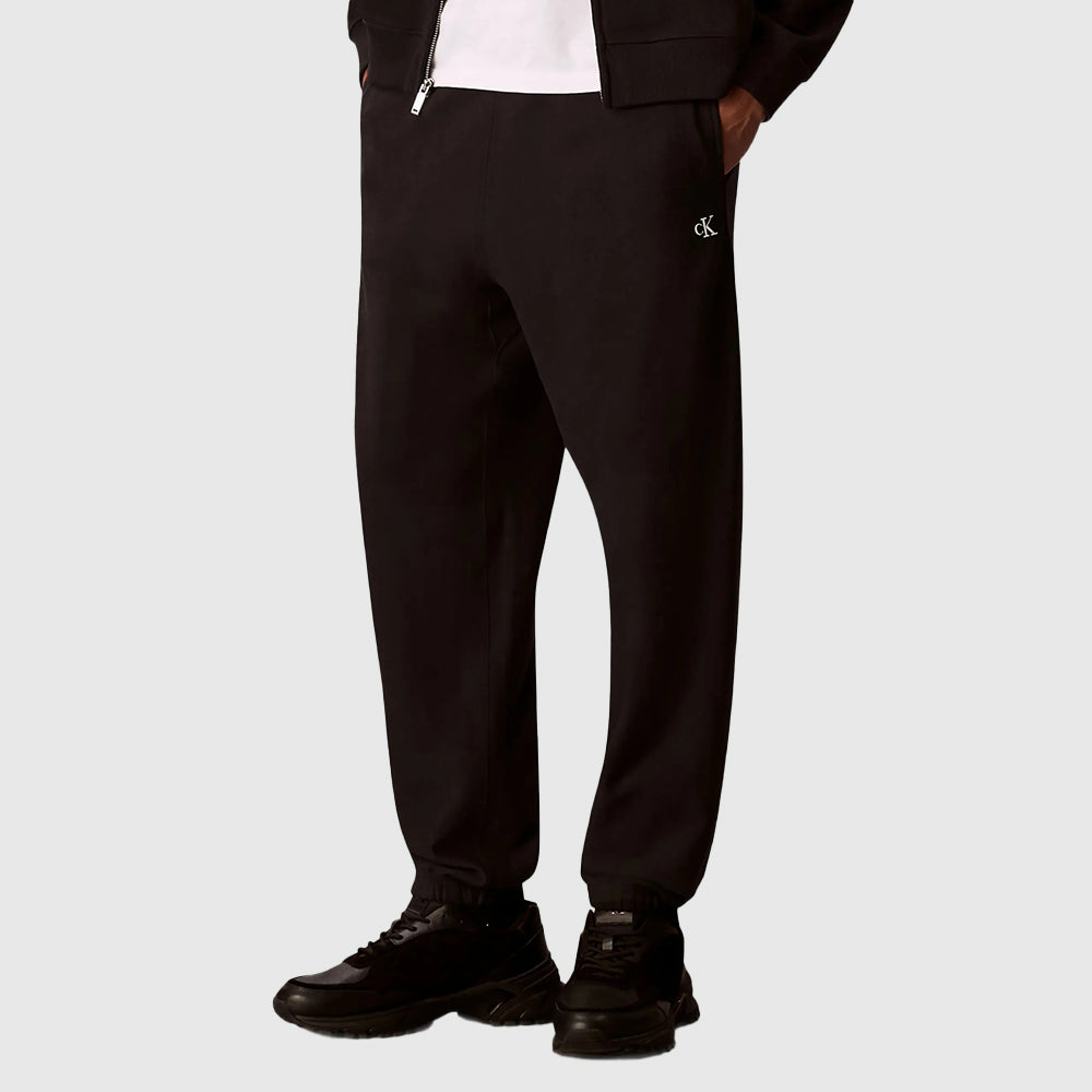 Terry Monogram Jogger - Black