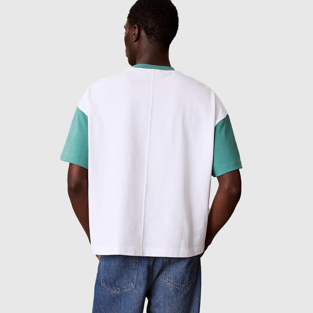 Relaxed Varsity Logo T-shirt - White Multi