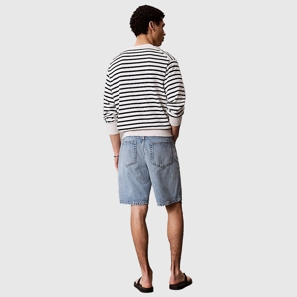 Linen 90's Short - Denim Light