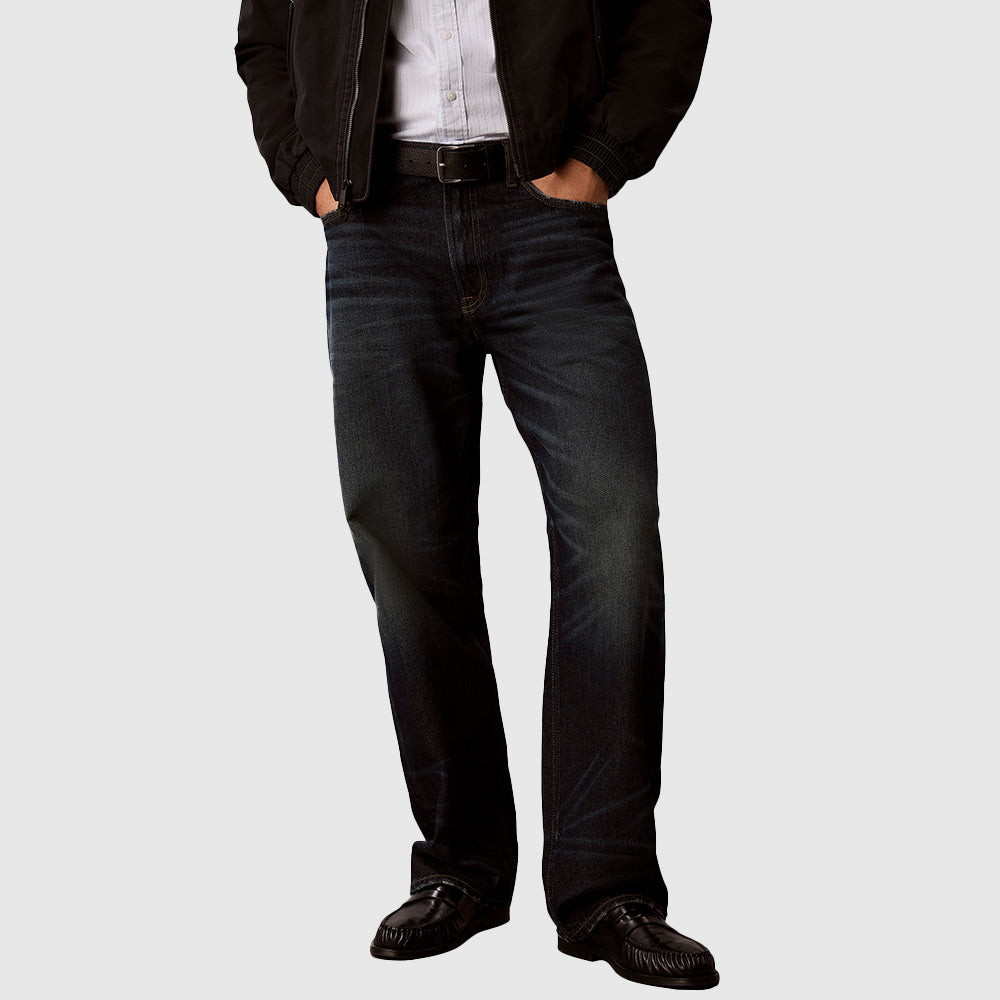 90's Straight Timber Jean - Denim Dark