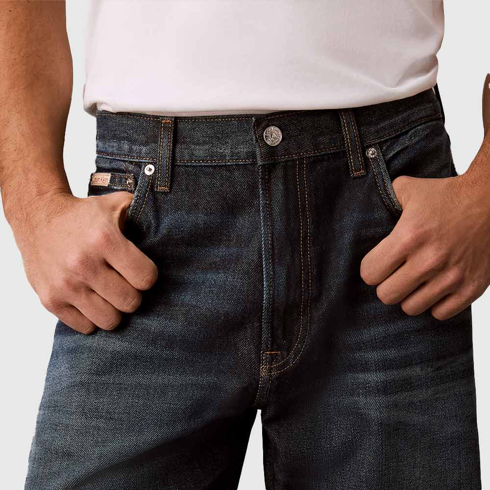 90's Straight Timber Jean - Denim Dark