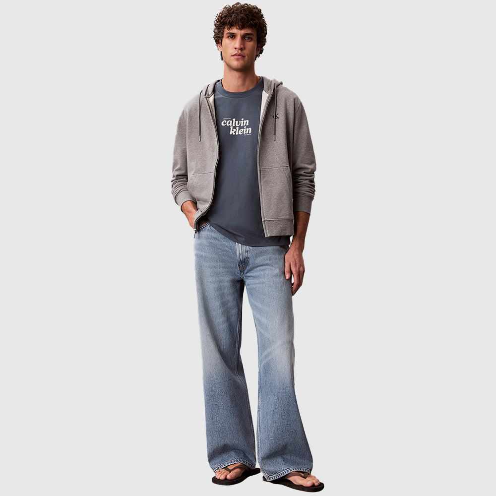 Relaxed Logo Graphic T-shirt - Grey