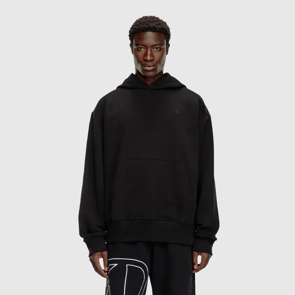 S - Macs Hood Megoval Sweater - Black