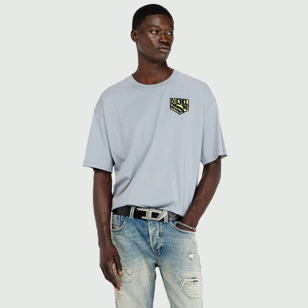 T Boxt T Shirt - Steel Blue