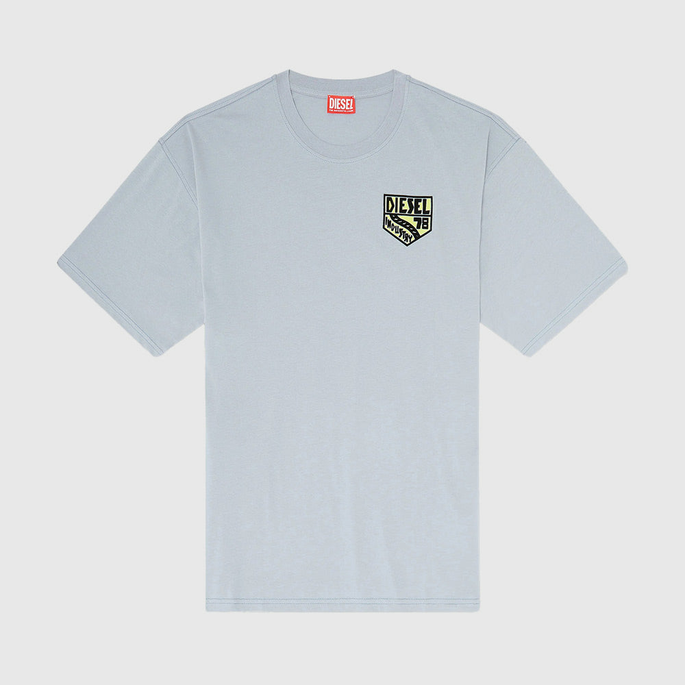 T Boxt T Shirt - Steel Blue