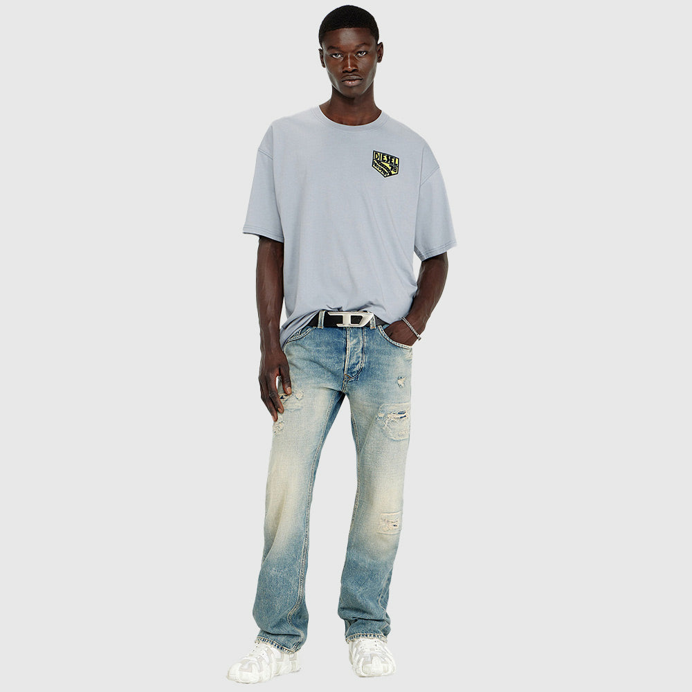 T Boxt T Shirt - Steel Blue