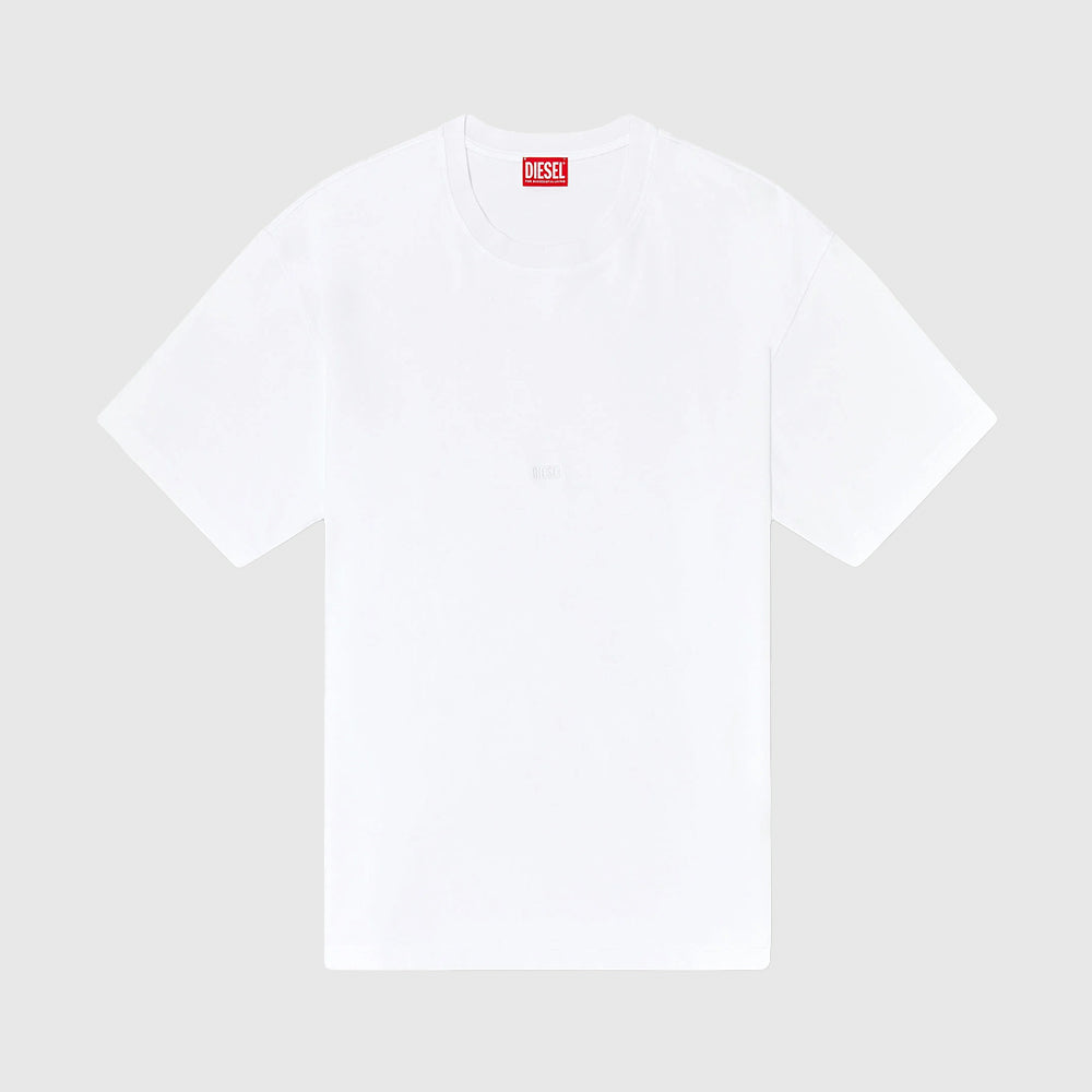 Cotton-interlock T-shirt - White