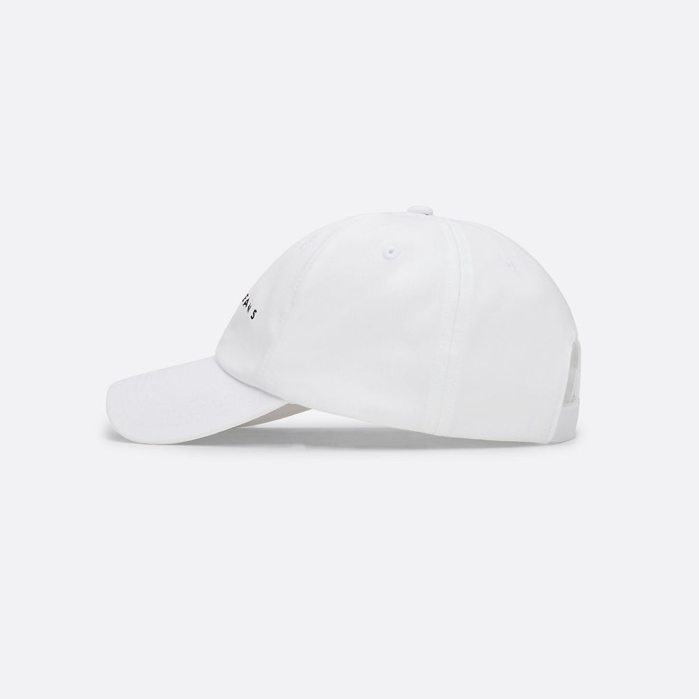 Linear Logo Cap - White