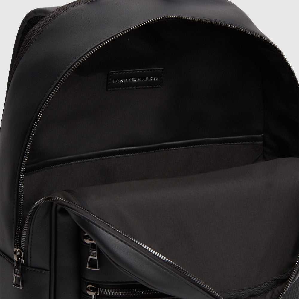 Woven Backpack - Black