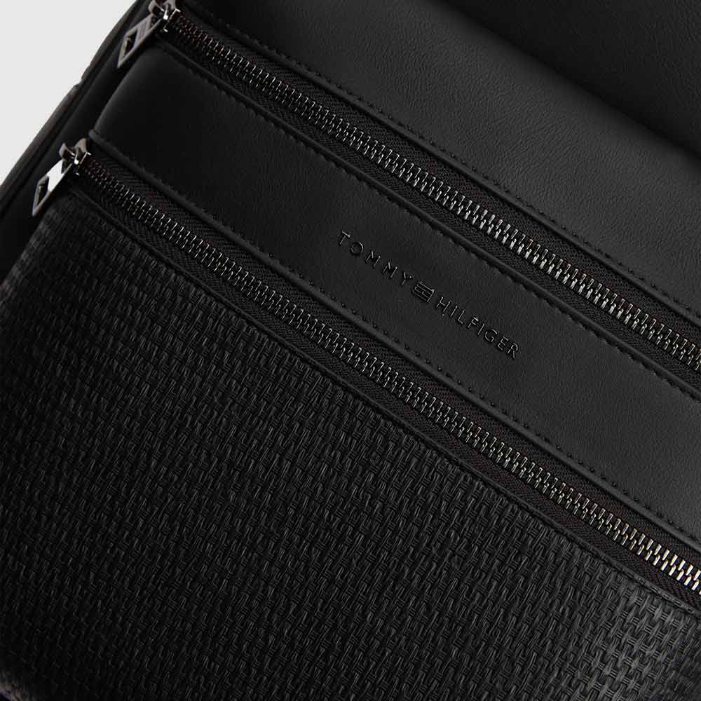 Woven Backpack - Black