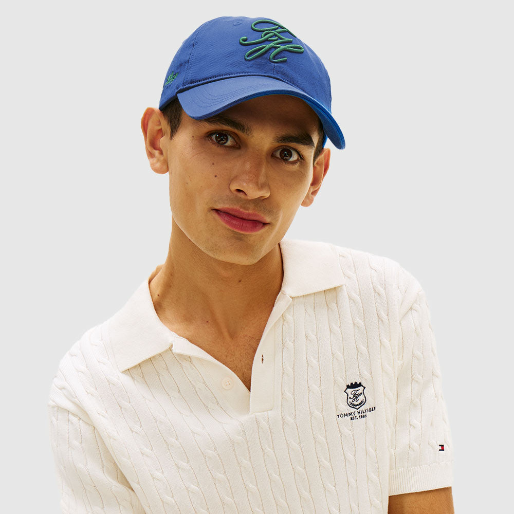 Logo Embroidery Baseball Cap - Blue