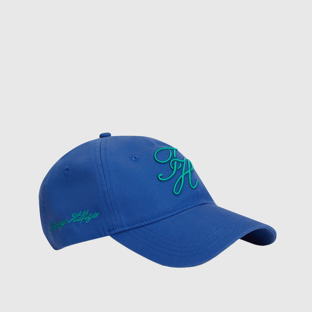 Logo Embroidery Baseball Cap - Blue