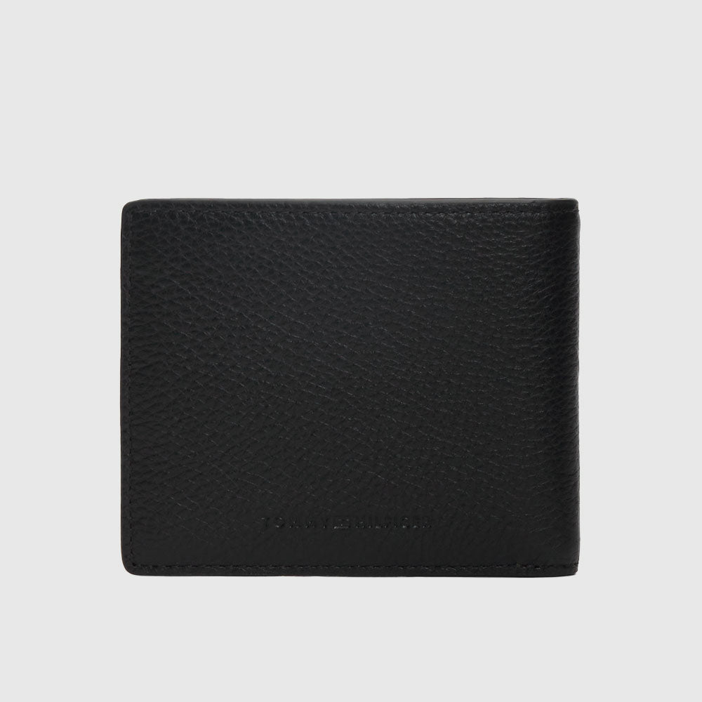 Signature Plaque Bi-Fold Wallet - Black
