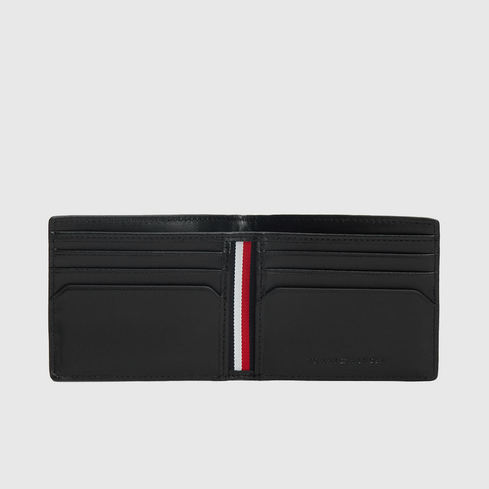 Signature Plaque Bi-Fold Wallet - Black