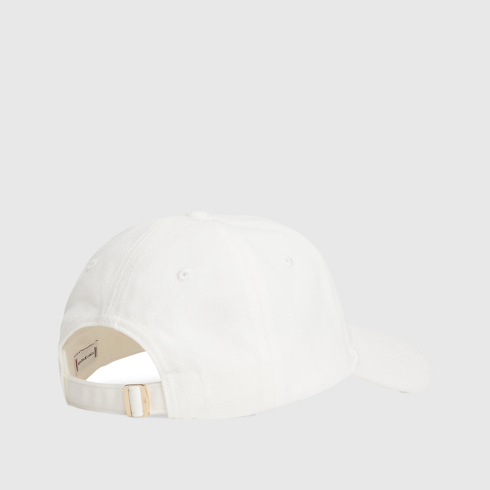 Chic TH Monogram Baseball Cap - Ecru