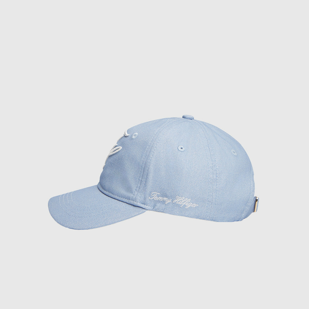 Logo Embroidery Baseball Cap - Light Blue