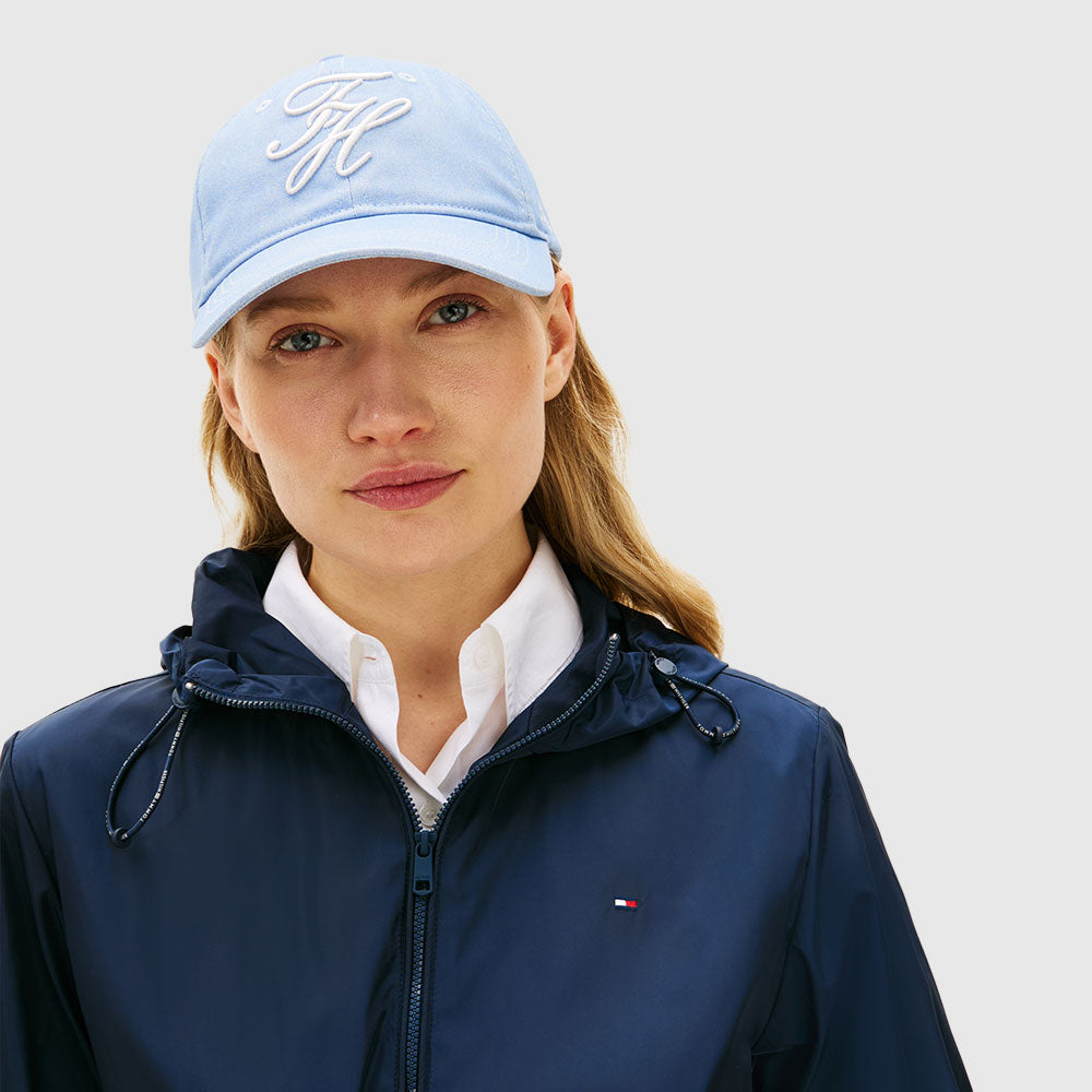 Logo Embroidery Baseball Cap - Light Blue