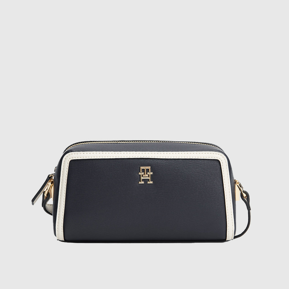 Monogram Crossbody Camera Bag - Navy