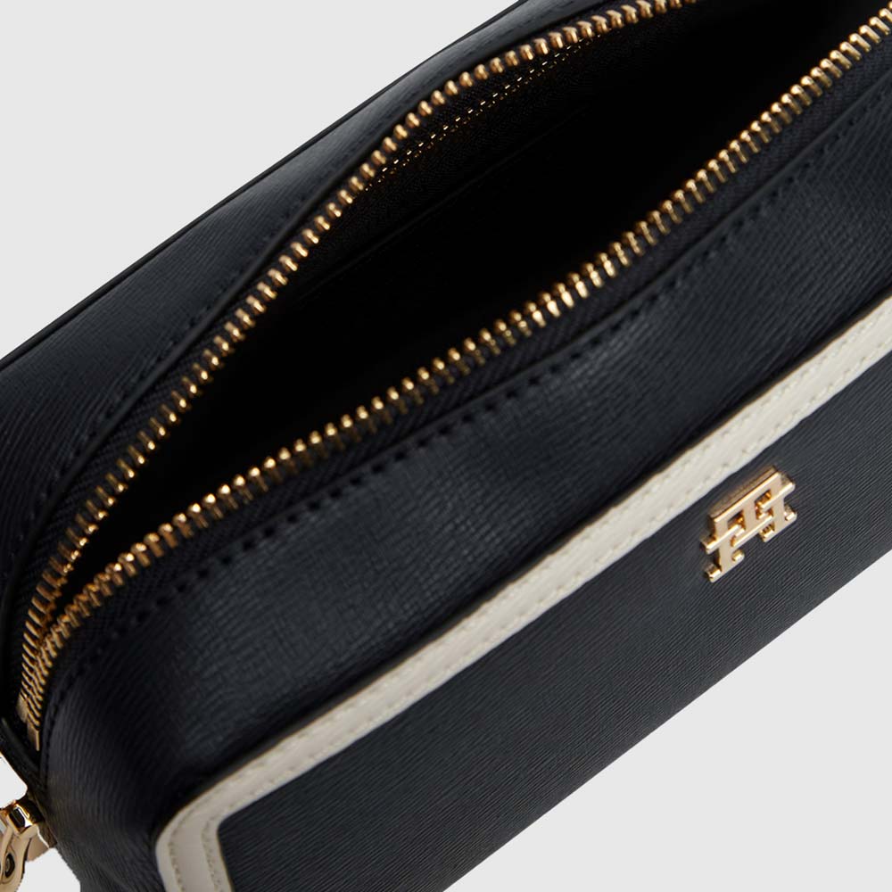 Monogram Crossbody Camera Bag - Navy
