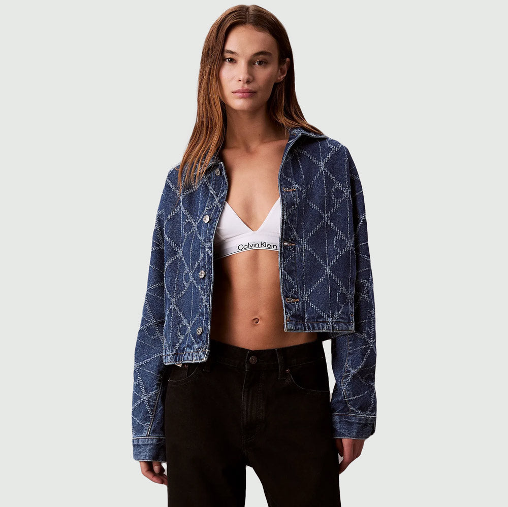 Calvin Klein Atlantic Trucker Jacket - Denim Medium |ThirdBaseUrban