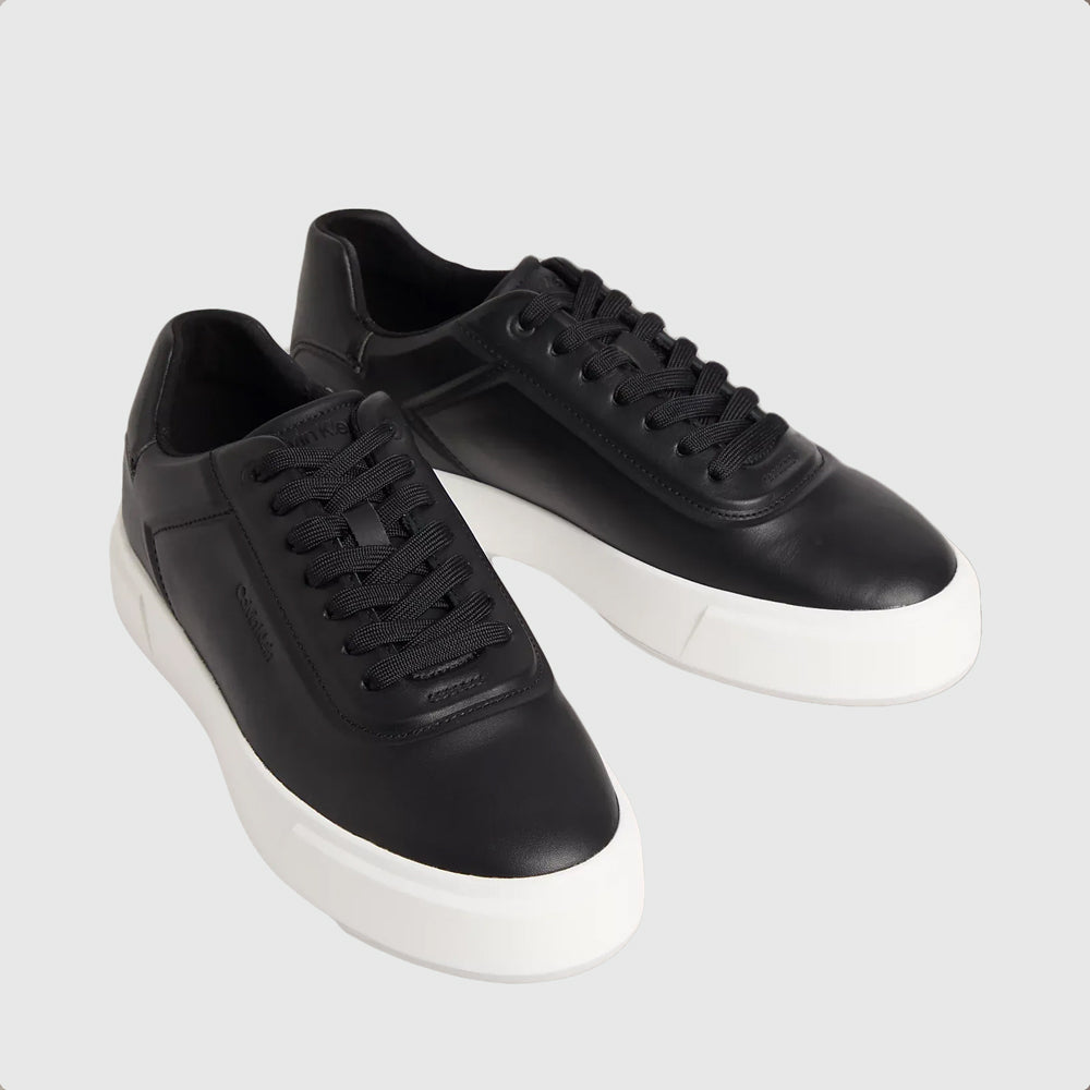 Basket Cupsole Sneaker  - Black/ White