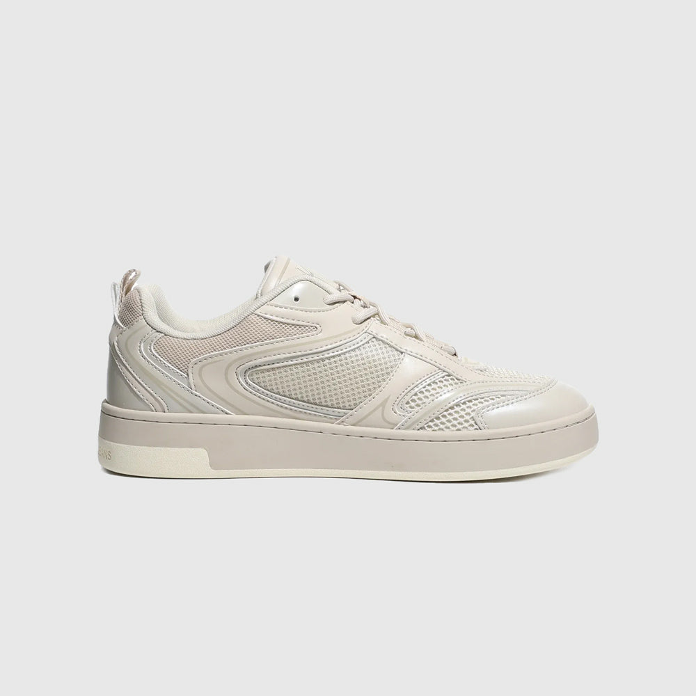 Calvin Klein Basket Cupsole Sneaker - Beige |ThirdBaseUrban