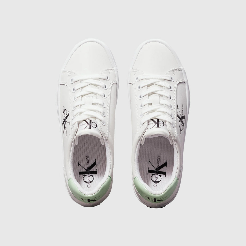 Vulc Platform Leather Sneaker - White *