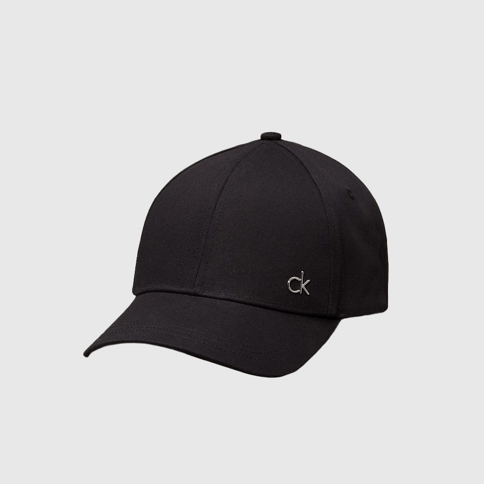 Calvin Klein Metal Cotton Cap - Black |ThirdBaseUrban