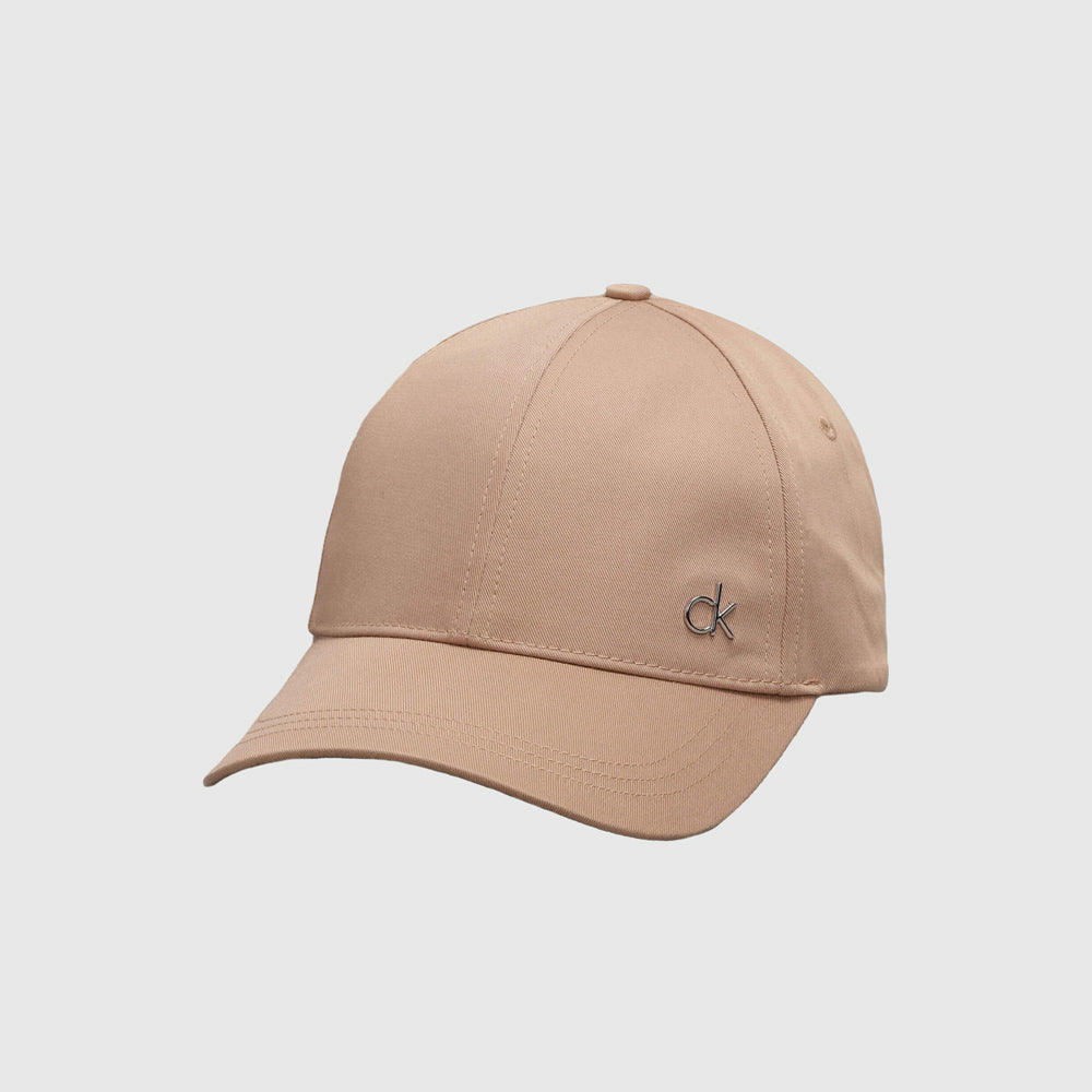 Calvin Klein Metal cotton Cap - Beige |ThirdBaseUrban