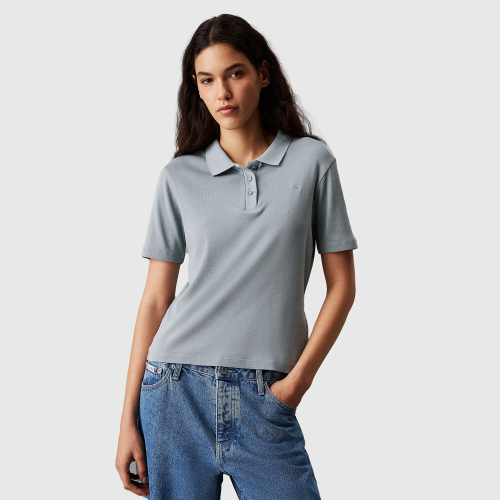 Calvin Klein Washed Golfer - Teal |ThirdBaseUrban