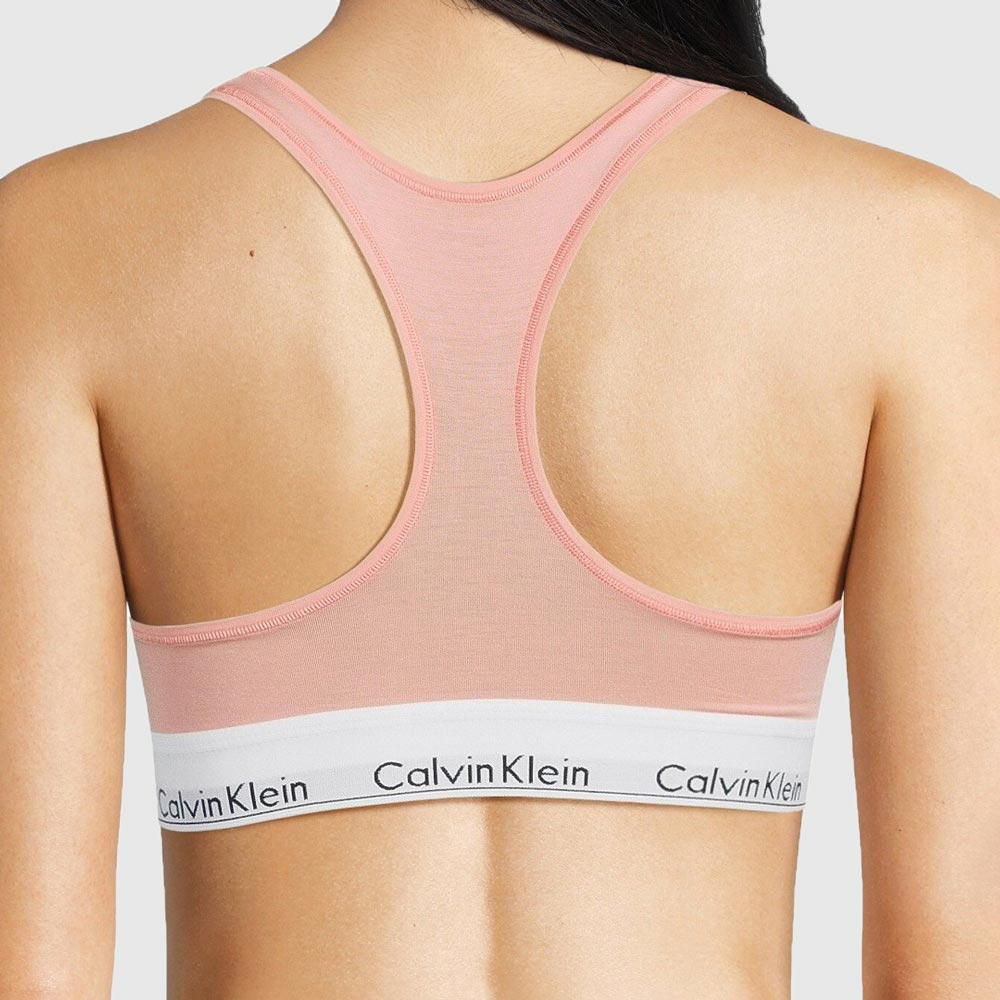 Unlined Bralette - Coral