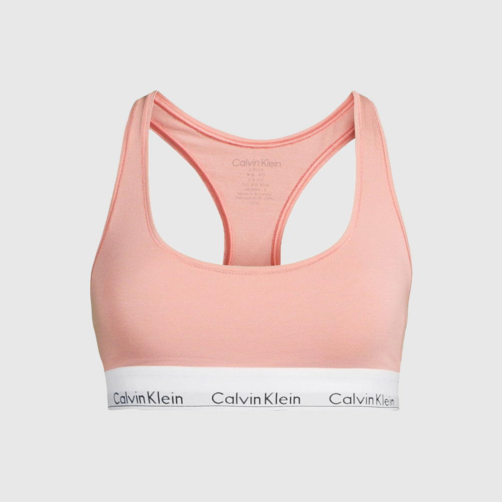 Unlined Bralette - Coral