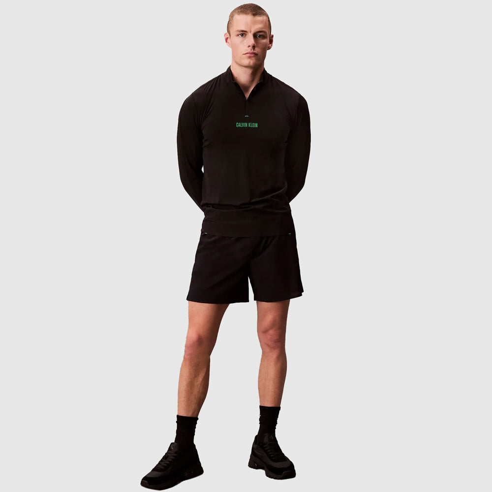 Performance Zip Top - Black