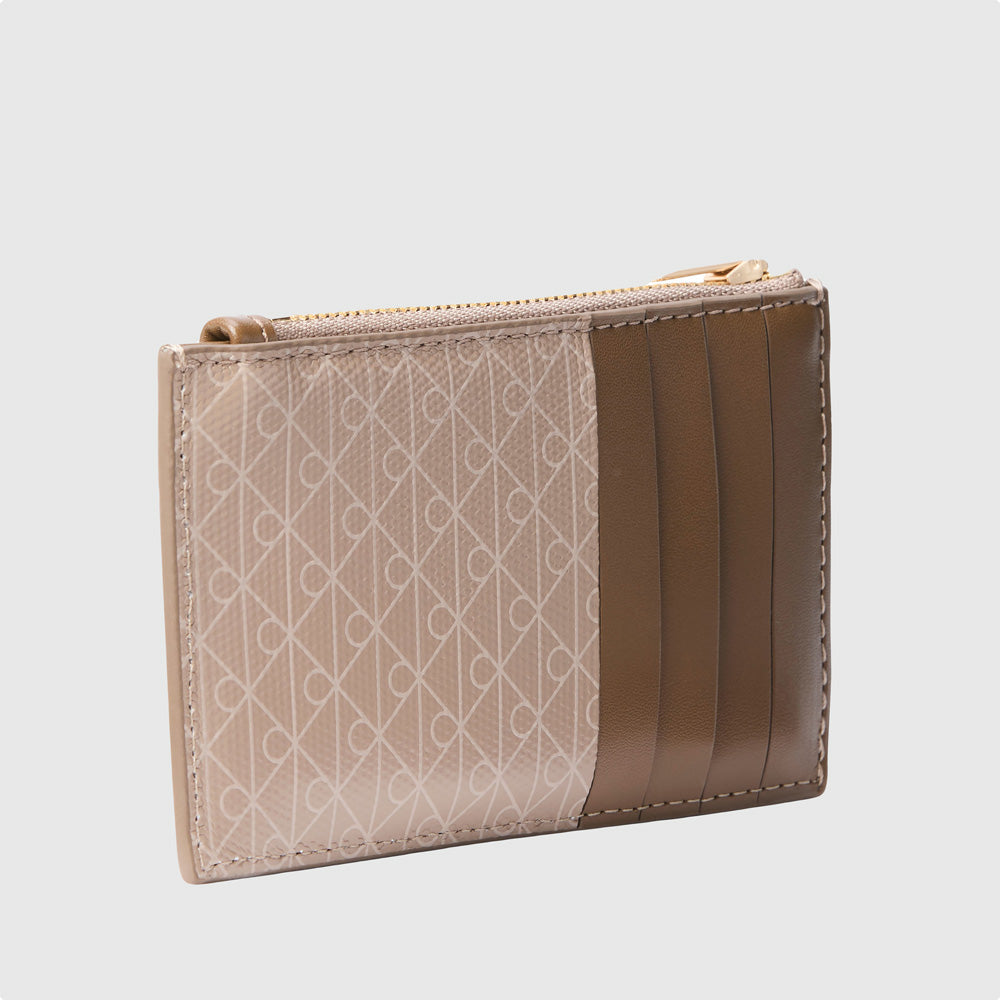 Emblem Aop  Cardcase - Desert Taupe