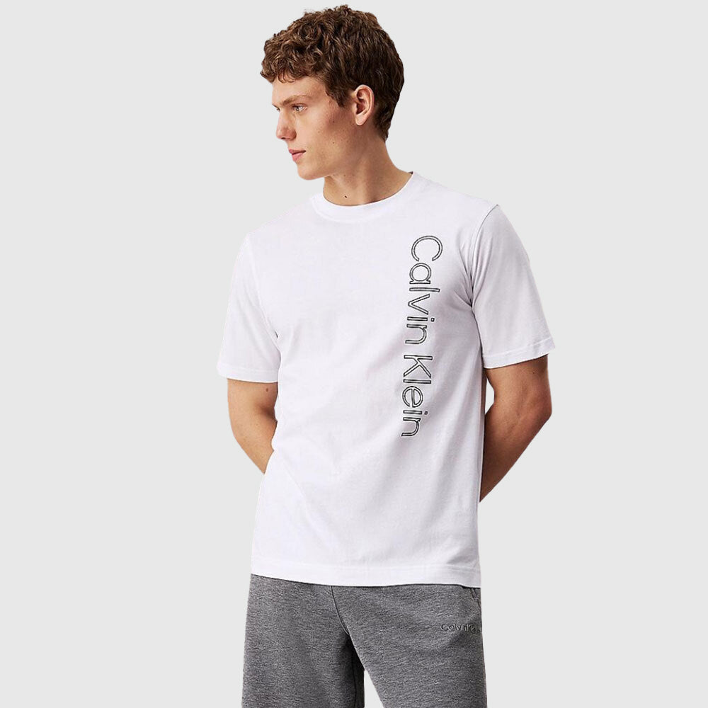 Calvin Klein Performance Graphic T-Shirt - White |ThirdBaseUrban