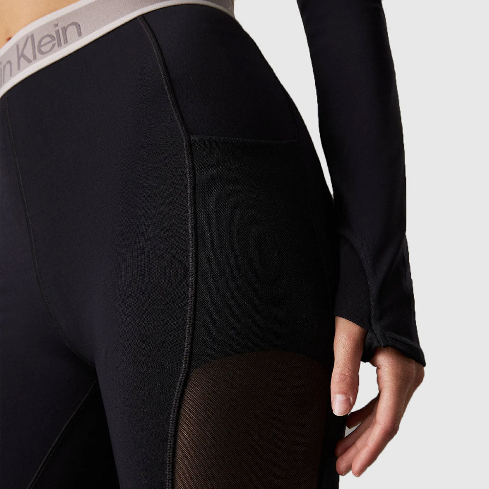 Performance Sheer Leggings - Black