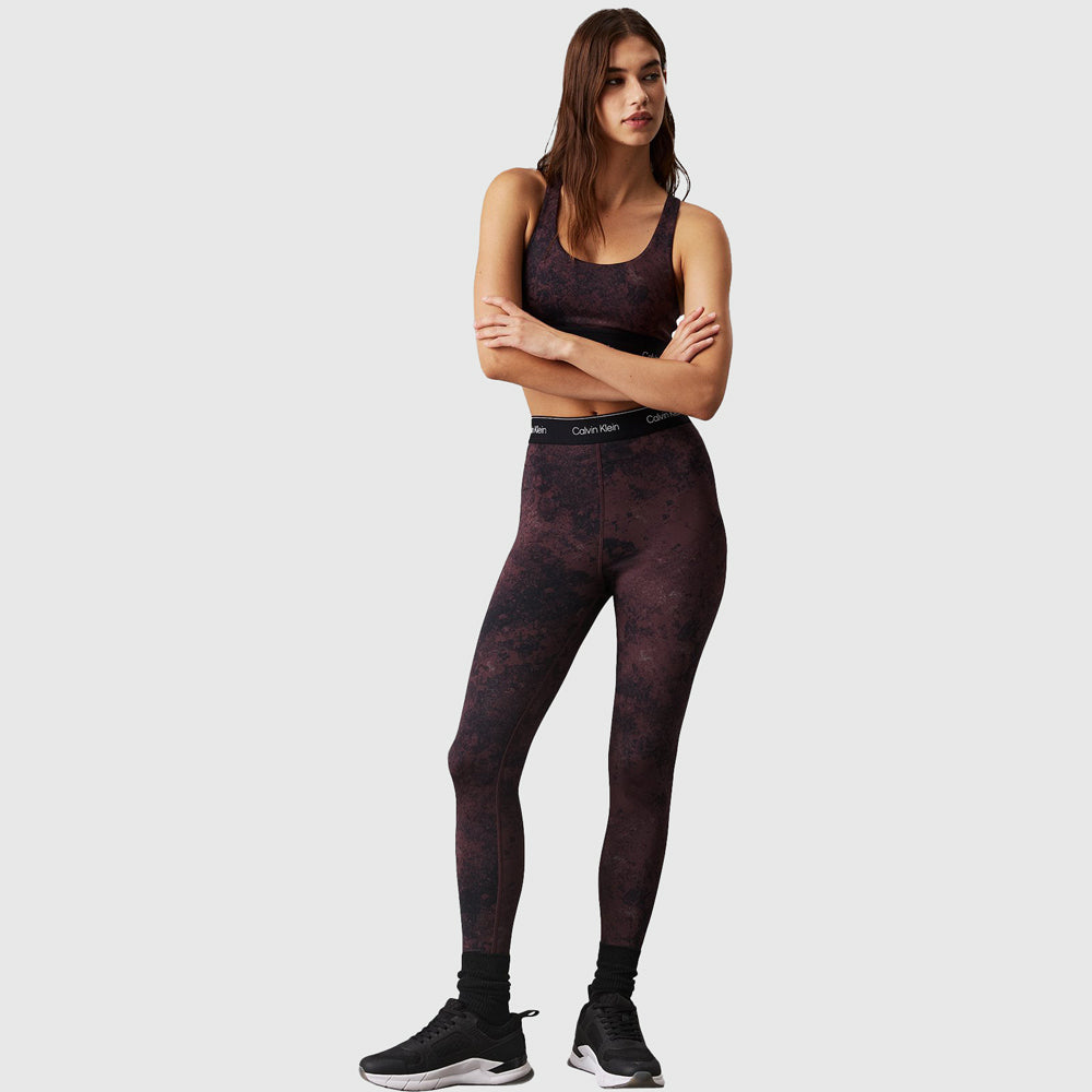 Gym Legging - Black Print