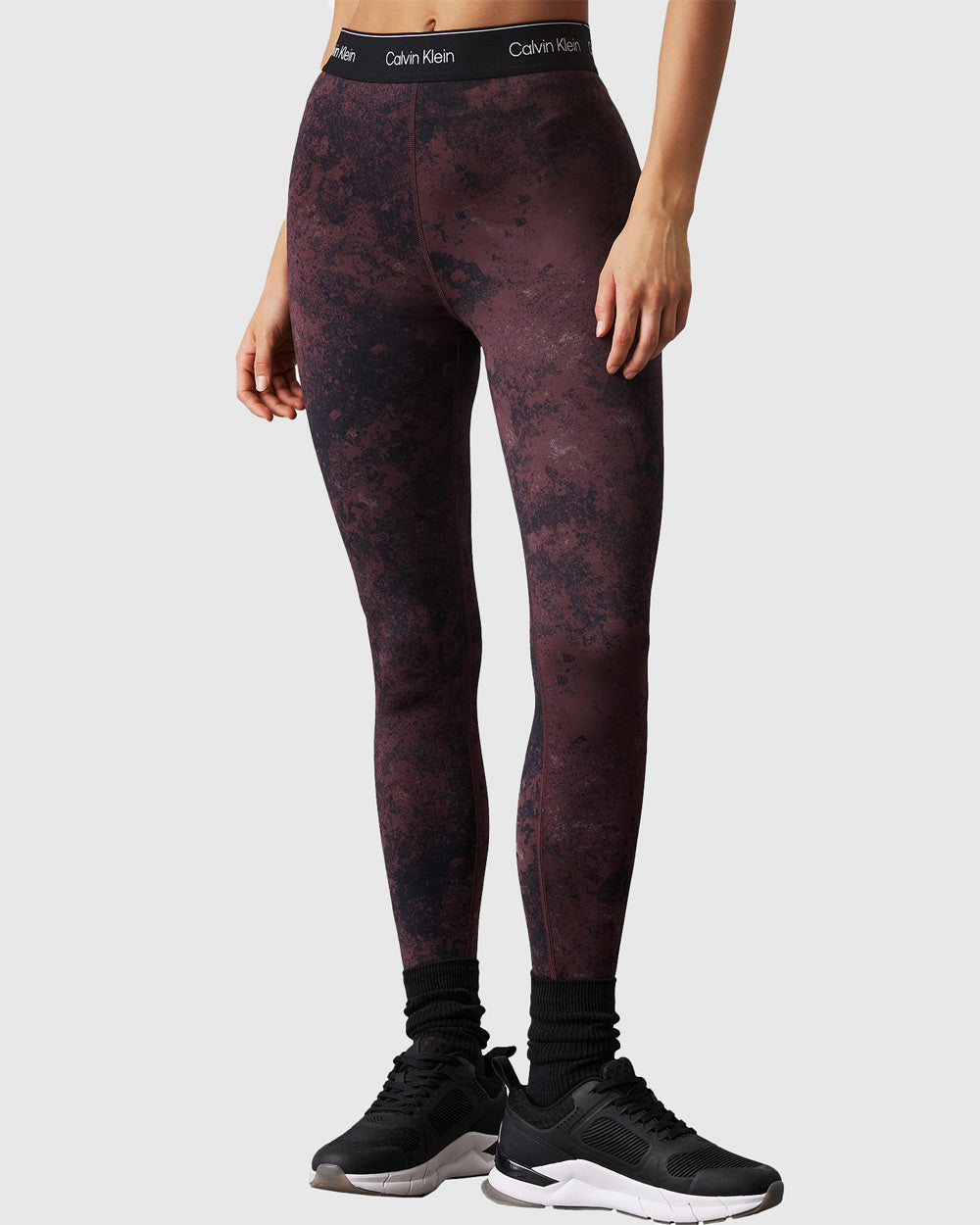 Calvin Klein Gym Legging - Black Print |ThirdBaseUrban