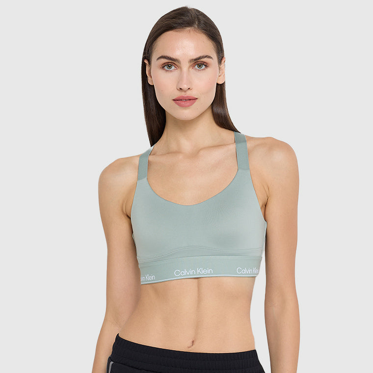 Calvin Klein Sports Bra - Grey |ThirdBaseUrban