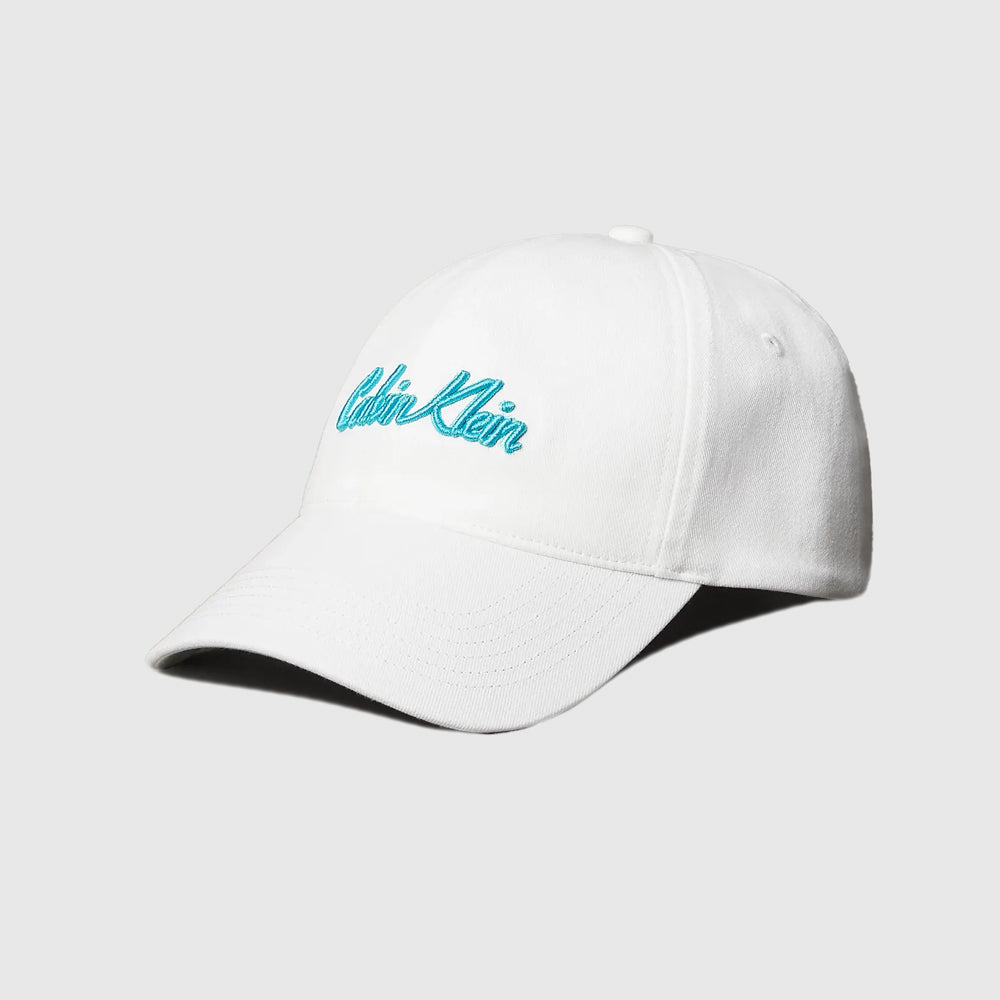 Panel Graphic Cap - White