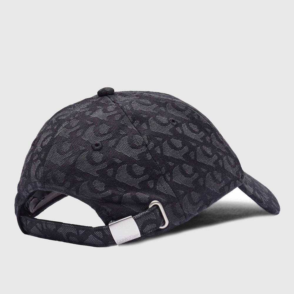 Monogram Baseball Cap - Black
