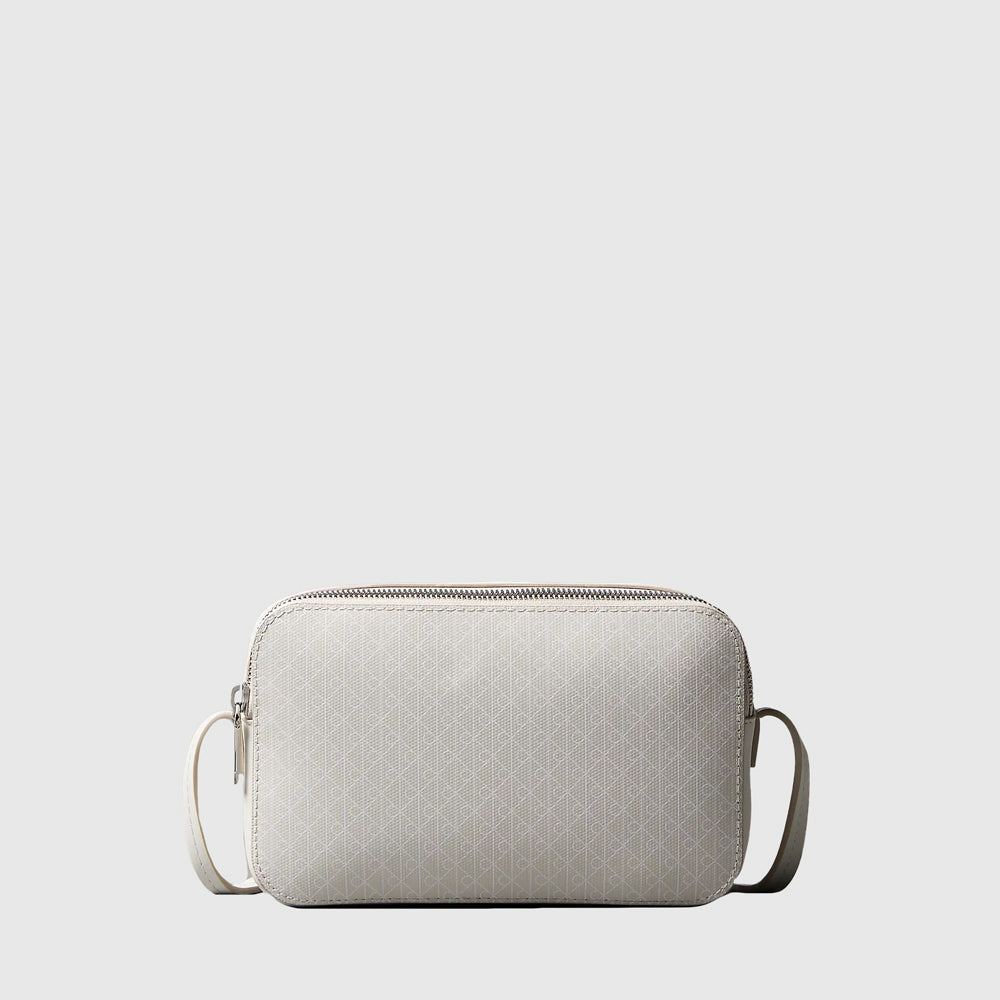 Calvin Klein  Aop Camera Bag - White |ThirdBaseUrban