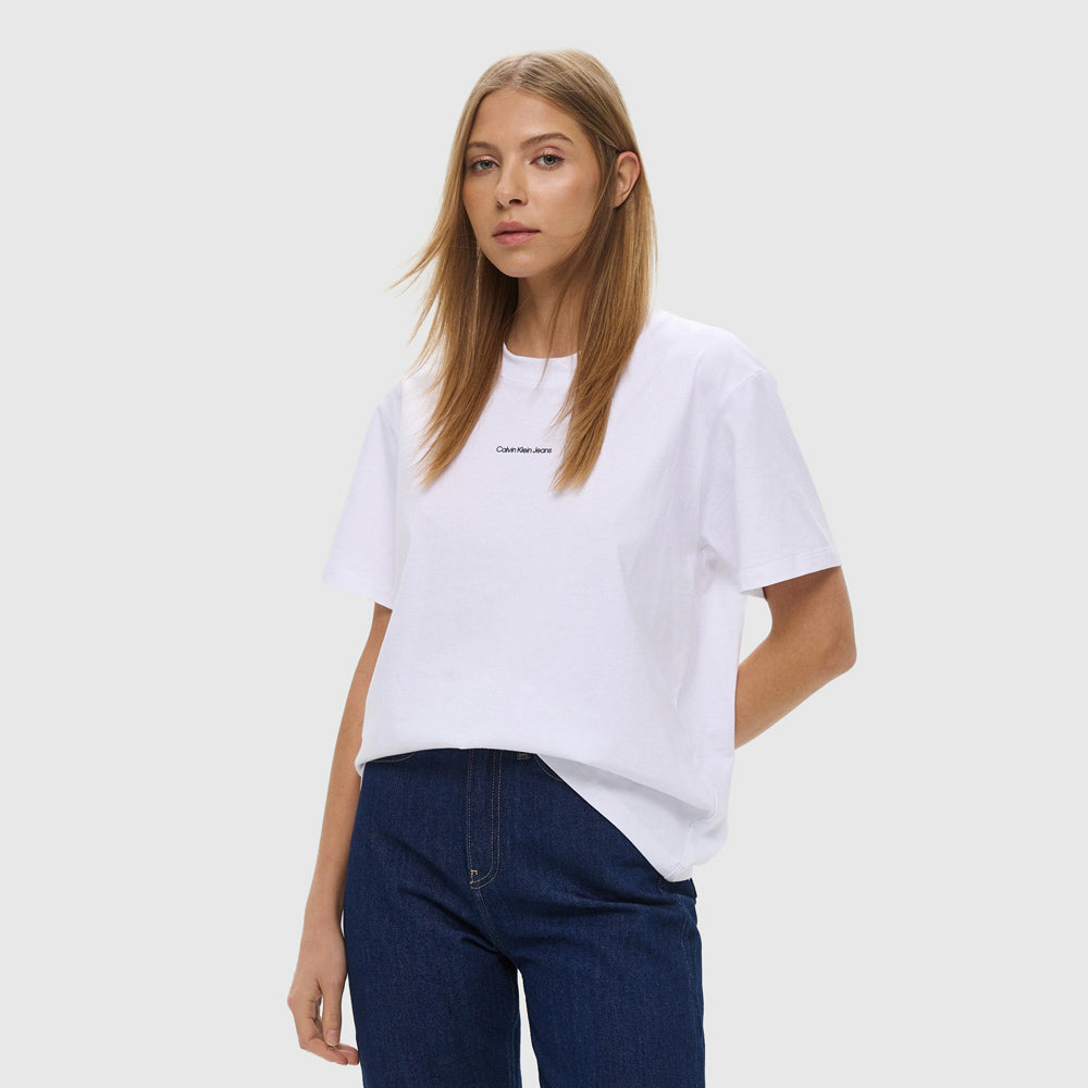 Calvin Klein Back Photo Graphic T-Shirt - White |ThirdBaseUrban